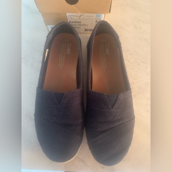 Toms Avalon Navy shoes - Picture 5 of 5